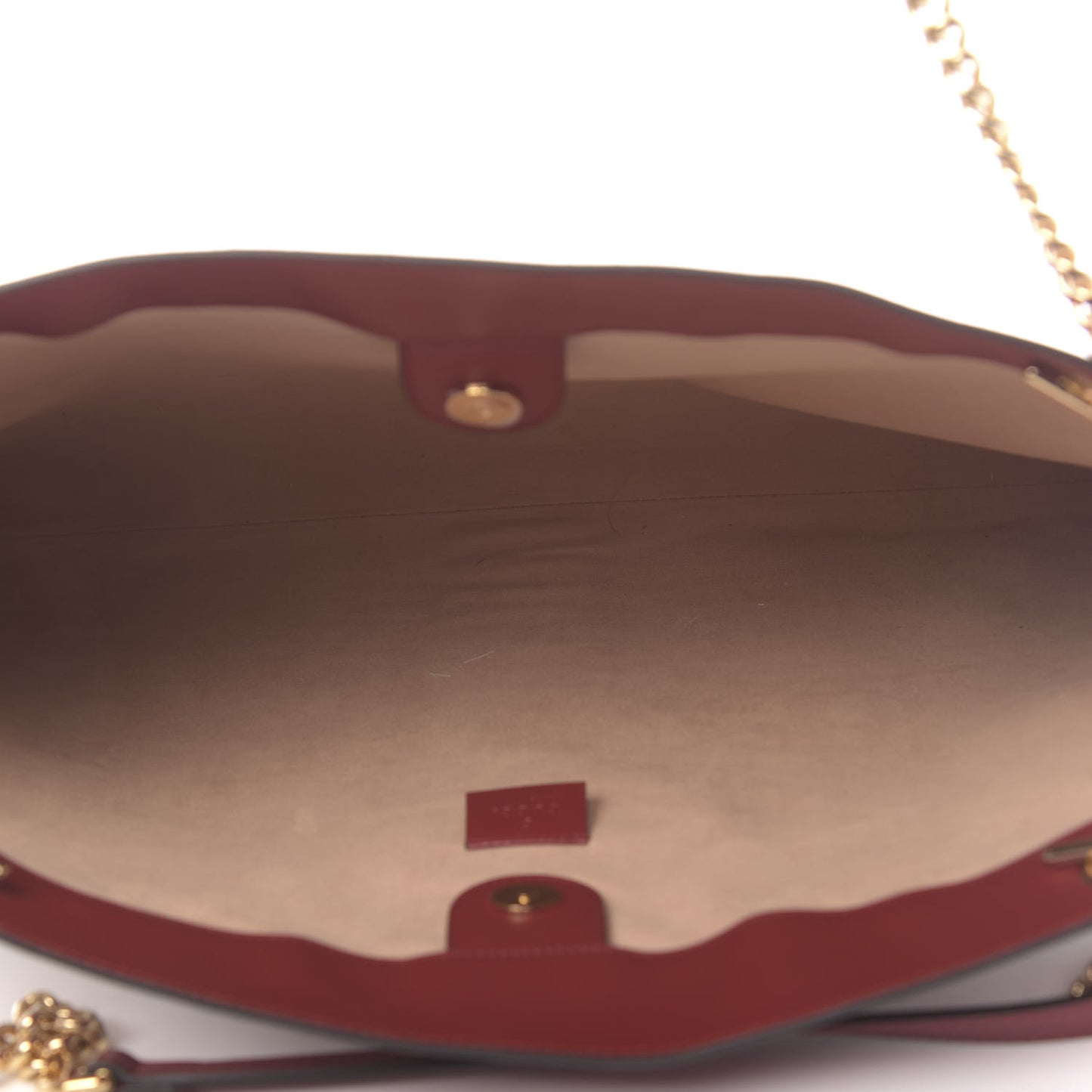 Tweed GG Monogram Large Rajah Chain Tote White Black Romantic Cherry
