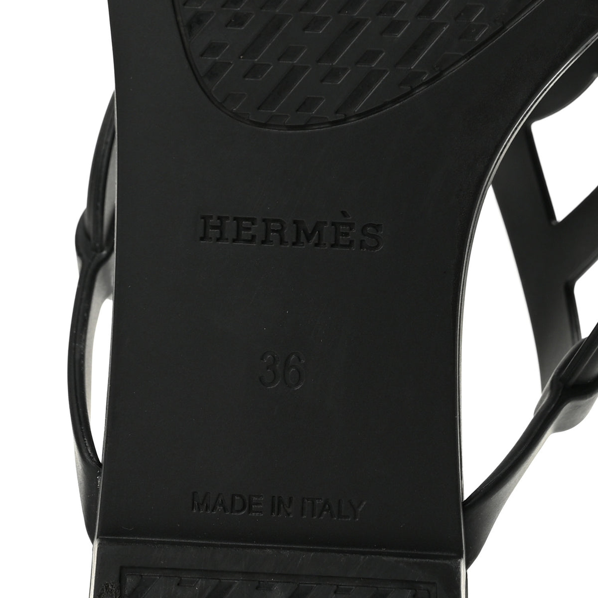 Rubber Womens Egerie Sandals 36 Black