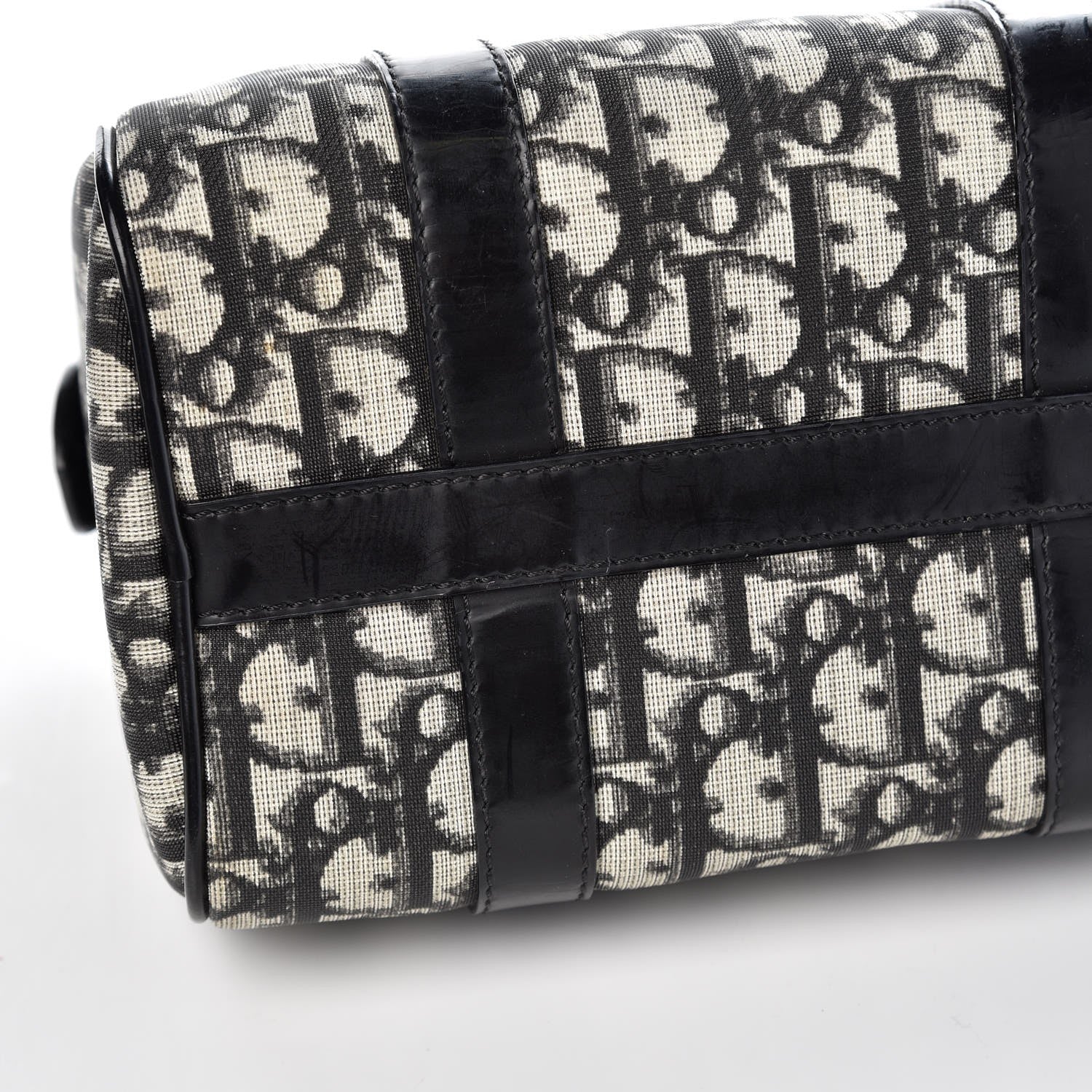 Christian Dior Monogram Boston Black 8 of 9