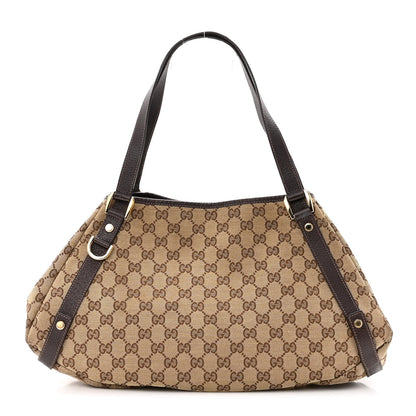 Gucci Monogram Medium Abbey Shoulder Bag Dark Brown 1 of 10