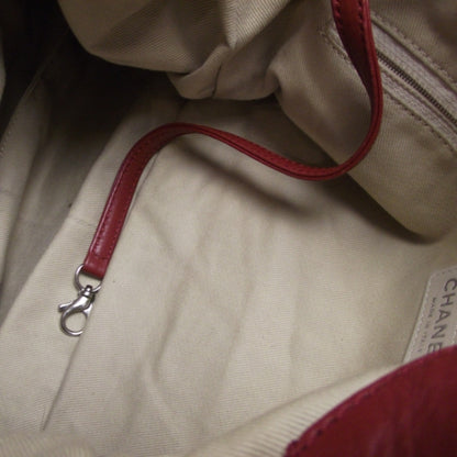 Chanel Lambskin Expandable Tote Red 7 of 13