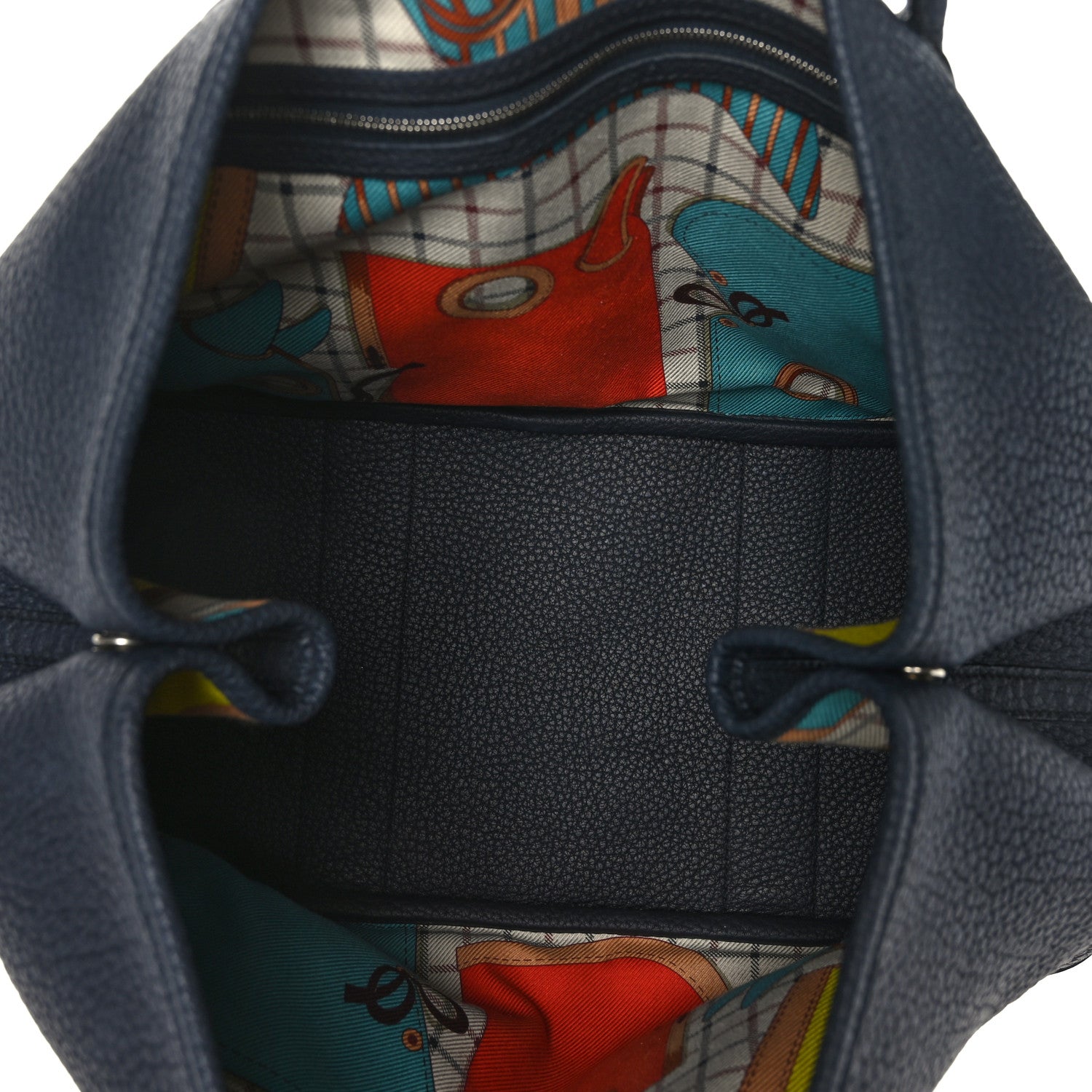 Hermes Negonda Garden Party 36 MM Bleu Indigo Bleu Atoll Lime 5 of 11