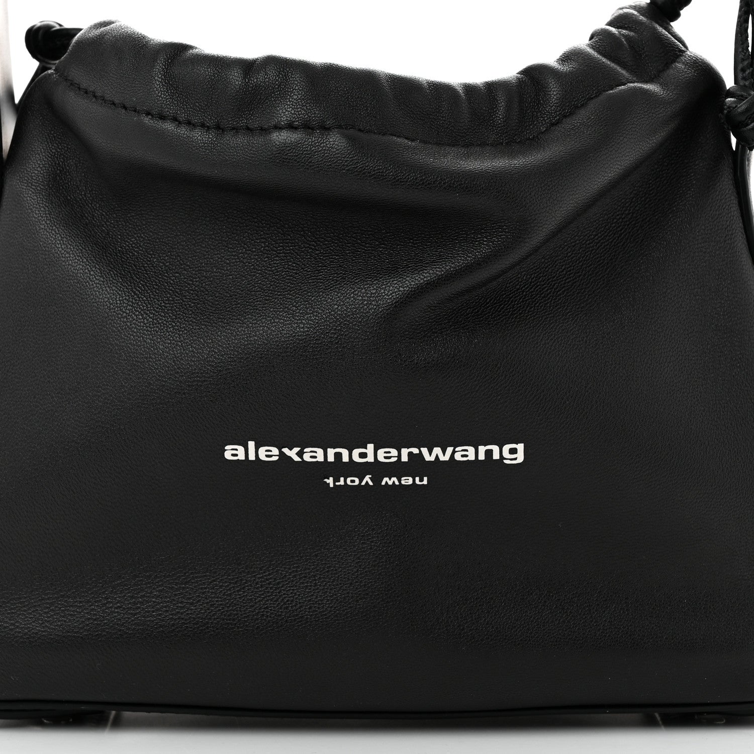 Alexander Wang Lambskin Nylon Small Ryan Bag Black 7 of 9