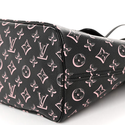 Louis Vuitton Monogram Fall For You Neverfull MM Black 9 of 9