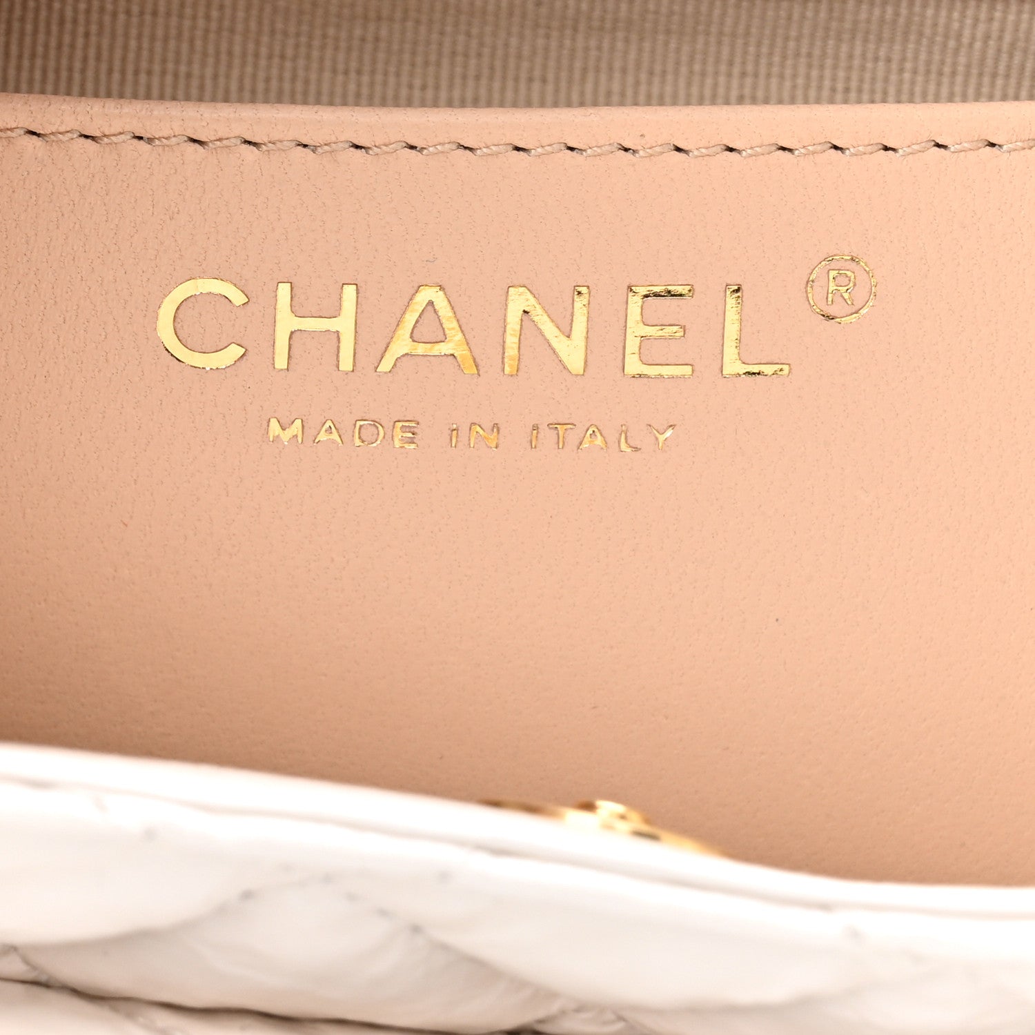 Chanel Shiny Crumpled Calfskin Quilted Small Wavy CC Hobo White 6 of 11