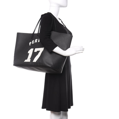 Givenchy Textured Coated Canvas Print Large Antigona Tote Black 2 of 15