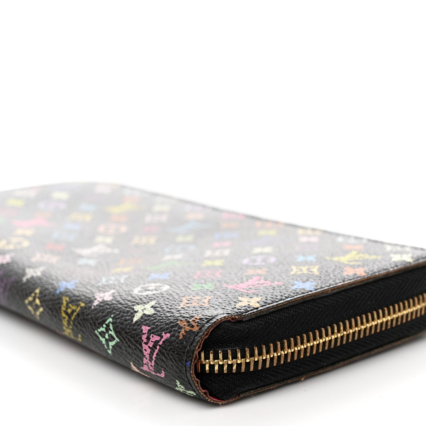 Monogram Multicolor Zippy Wallet Black Grenade