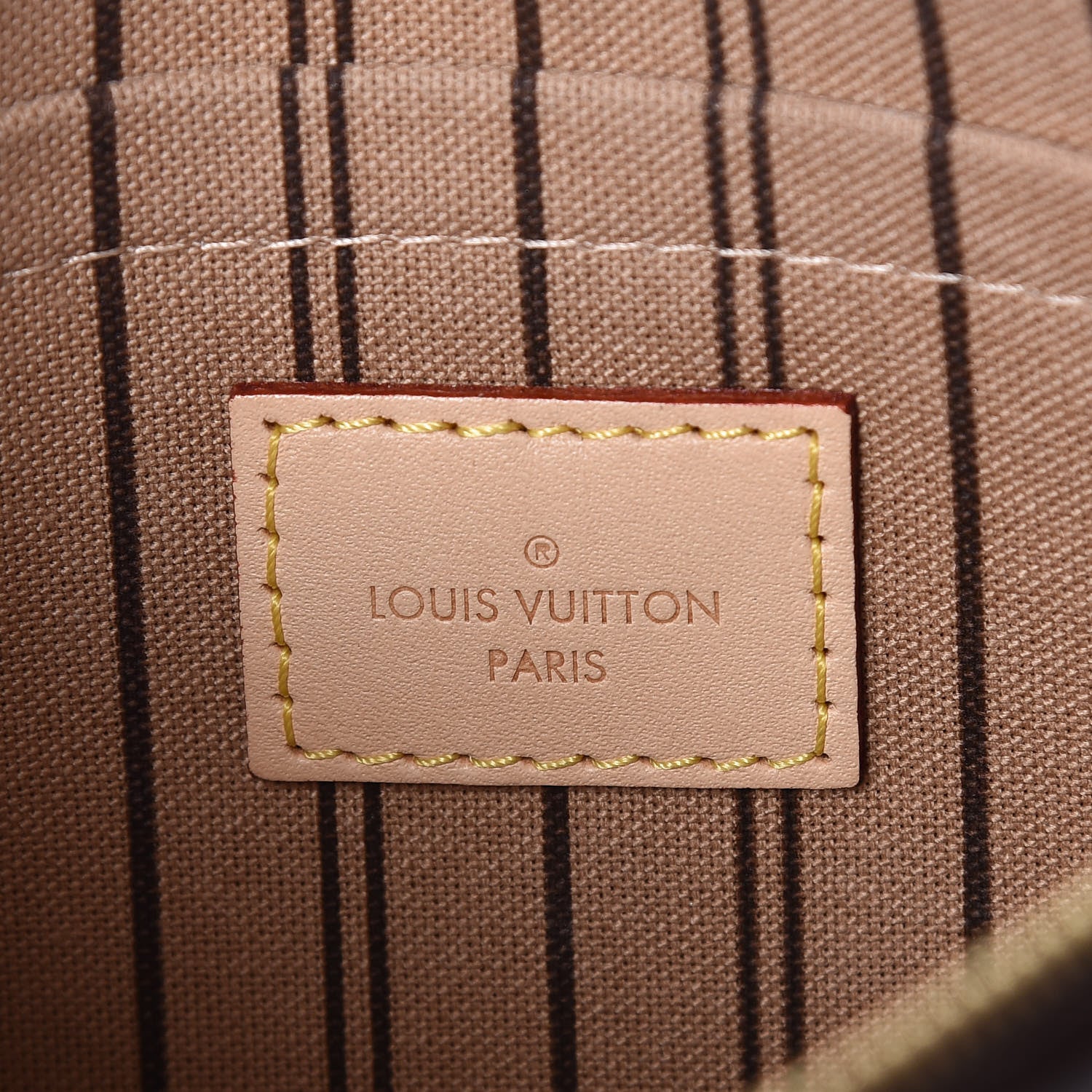 Louis Vuitton Monogram Neverfull MM GM Pochette 6 of 6