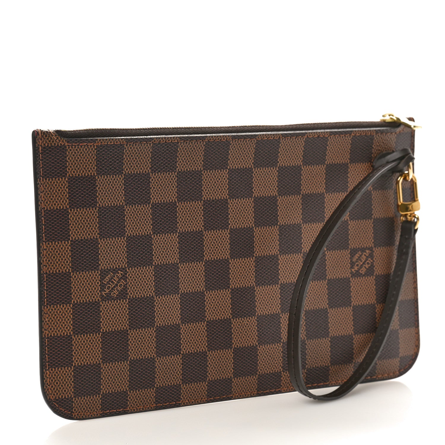 Louis Vuitton Damier Ebene Neverfull MM GM Pochette 3 of 8