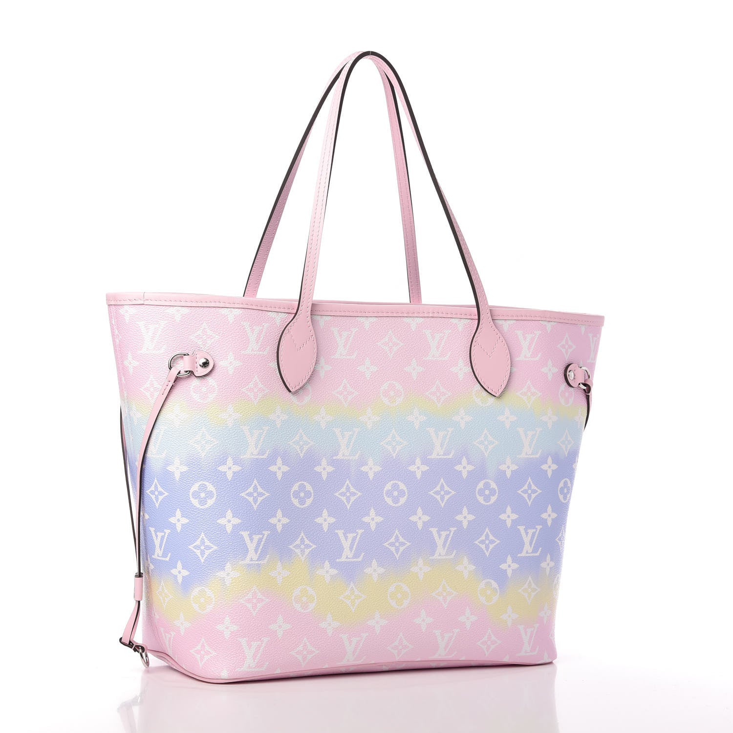 Louis Vuitton Monogram Escale Neverfull MM Pastel 3 of 9