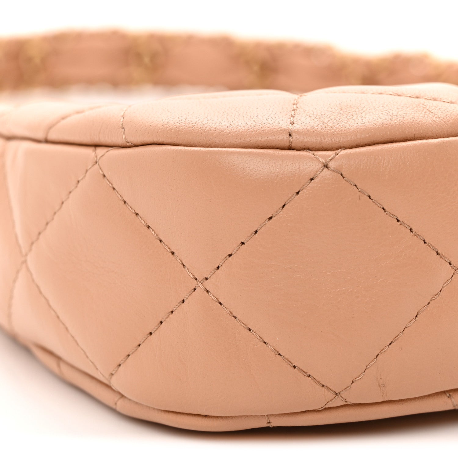 Chanel Aged Calfskin Quilted Small Chanel 19 Hobo  Beige 9 of 10