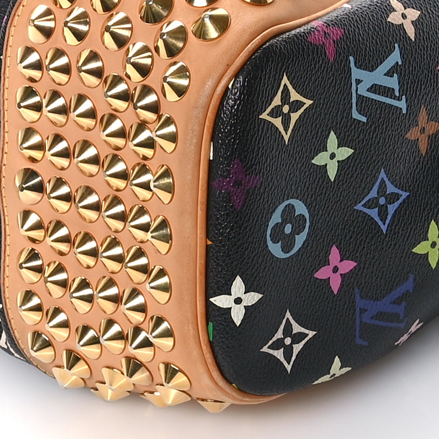 Louis Vuitton Monogram Multicolor Chrissie Black 9 of 12