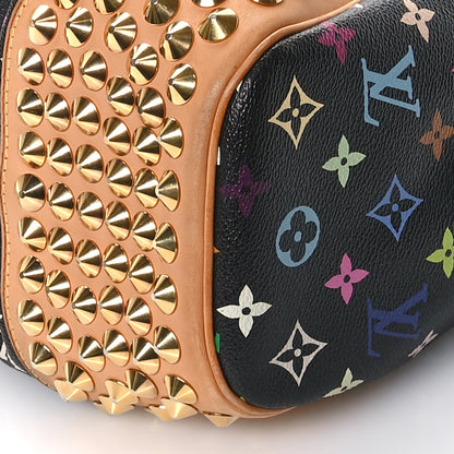Louis Vuitton Monogram Multicolor Chrissie Black 9 of 12
