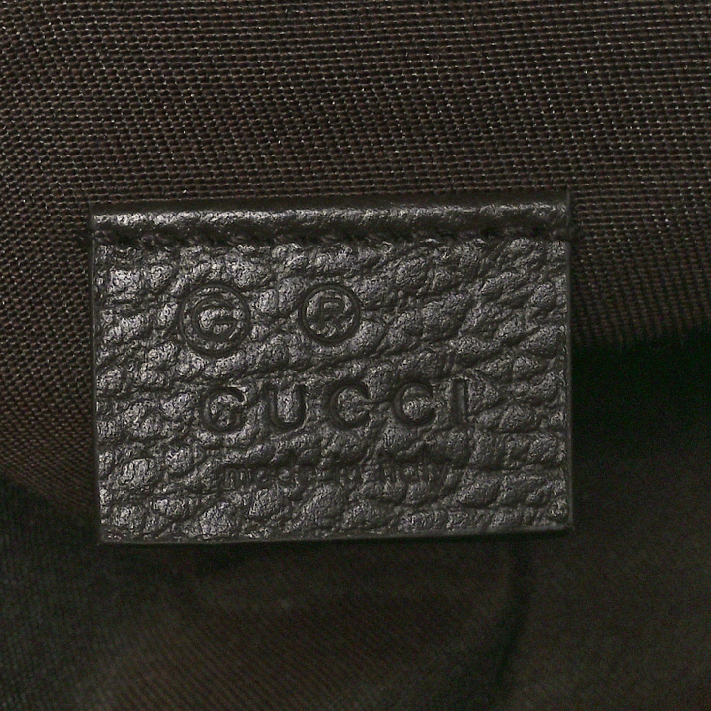 Monogram Dollar Calfskin Waist Pouch Beige Ebony Testa di Moro Marrone Scuro