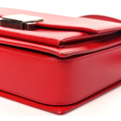 Saint Laurent Calfskin Medium Bellechasse Satchel Rouge Eros 10 of 11