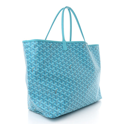 Goyard Goyardine Saint Louis GM Balise Beach Towel Set Turquoise 4 of 9