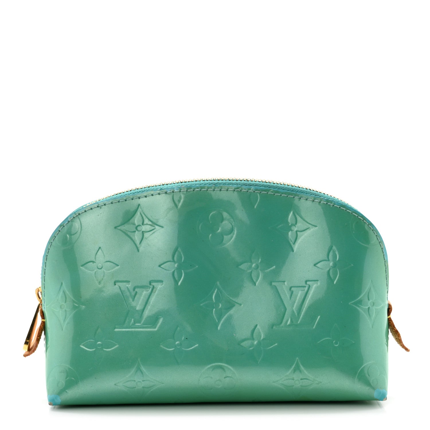 Louis Vuitton Vernis Cosmetic Pouch Blue Lagon 1 of 10