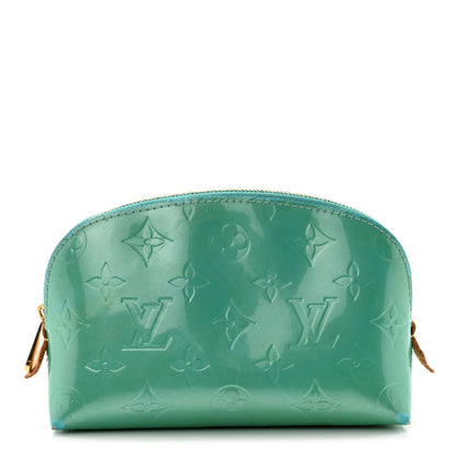 Louis Vuitton Vernis Cosmetic Pouch Blue Lagon 1 of 10