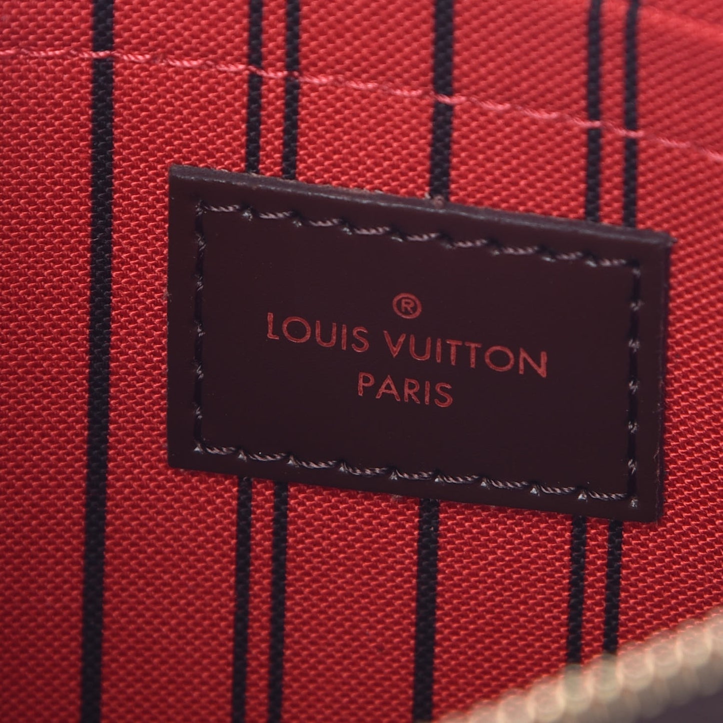 Damier Ebene Neverfull MM GM Pochette