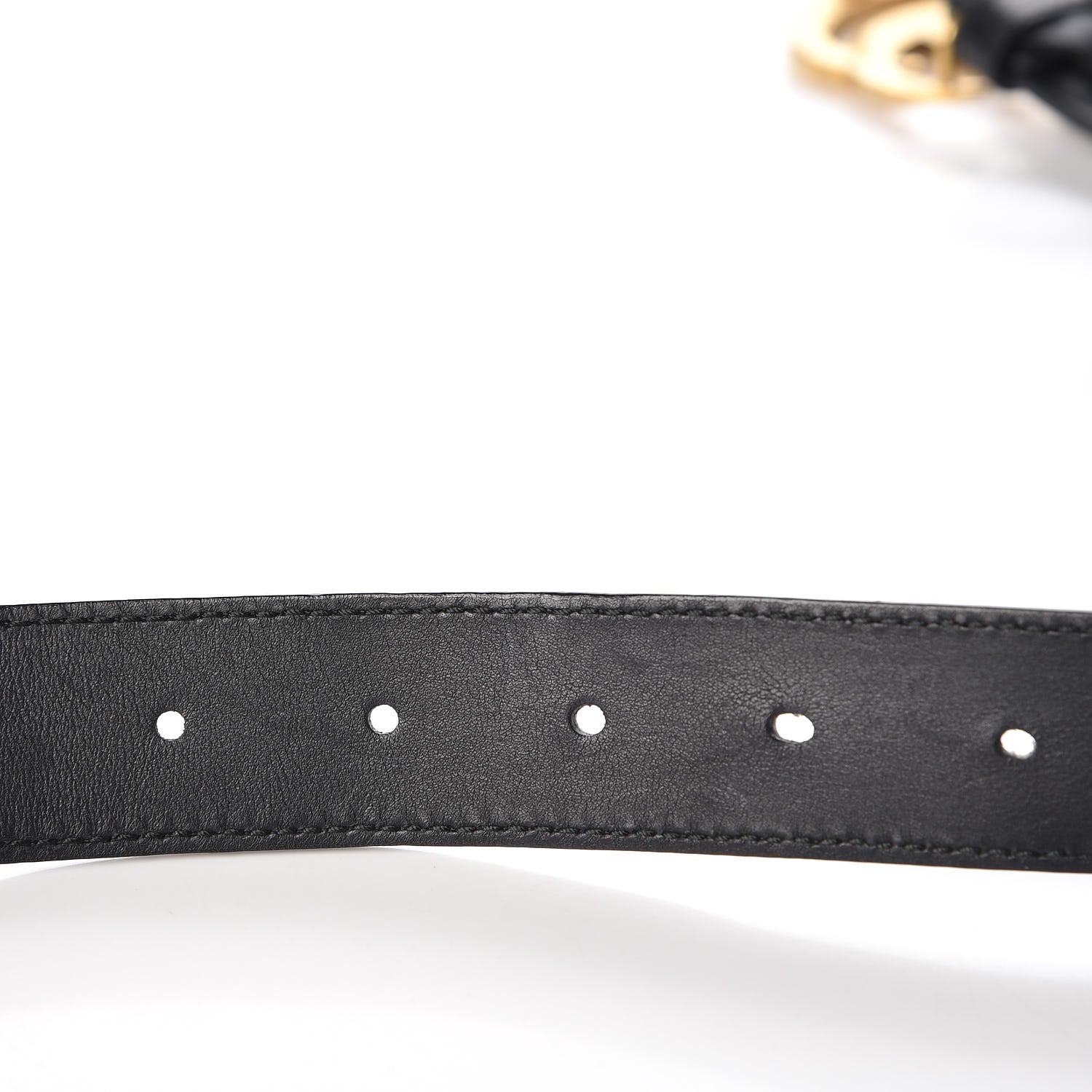 Gucci Calfskin Double G 30mm Belt 100 40 Black 7 of 8