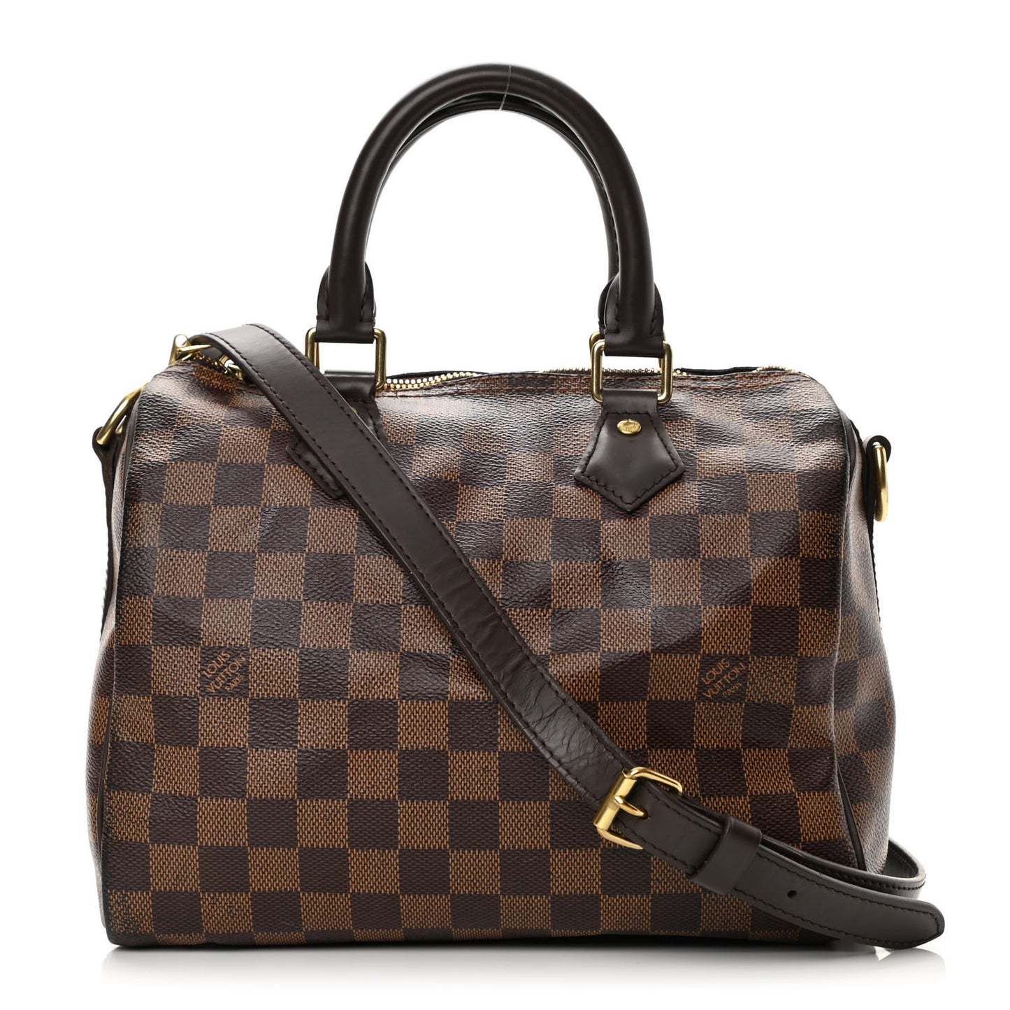 Damier Ebene Speedy Bandouliere 25