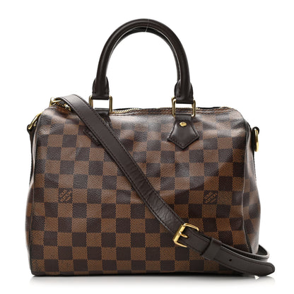 Louis Vuitton Damier Ebene Speedy Bandouliere 25 1 of 22