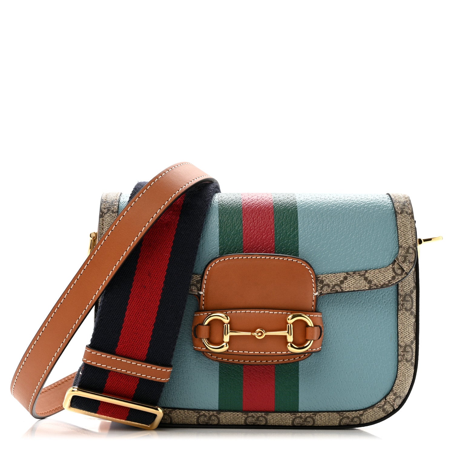 GUCCI バック Gucci X DANS LE VERT Textured Dollar Calfskin GG Supreme Monogram