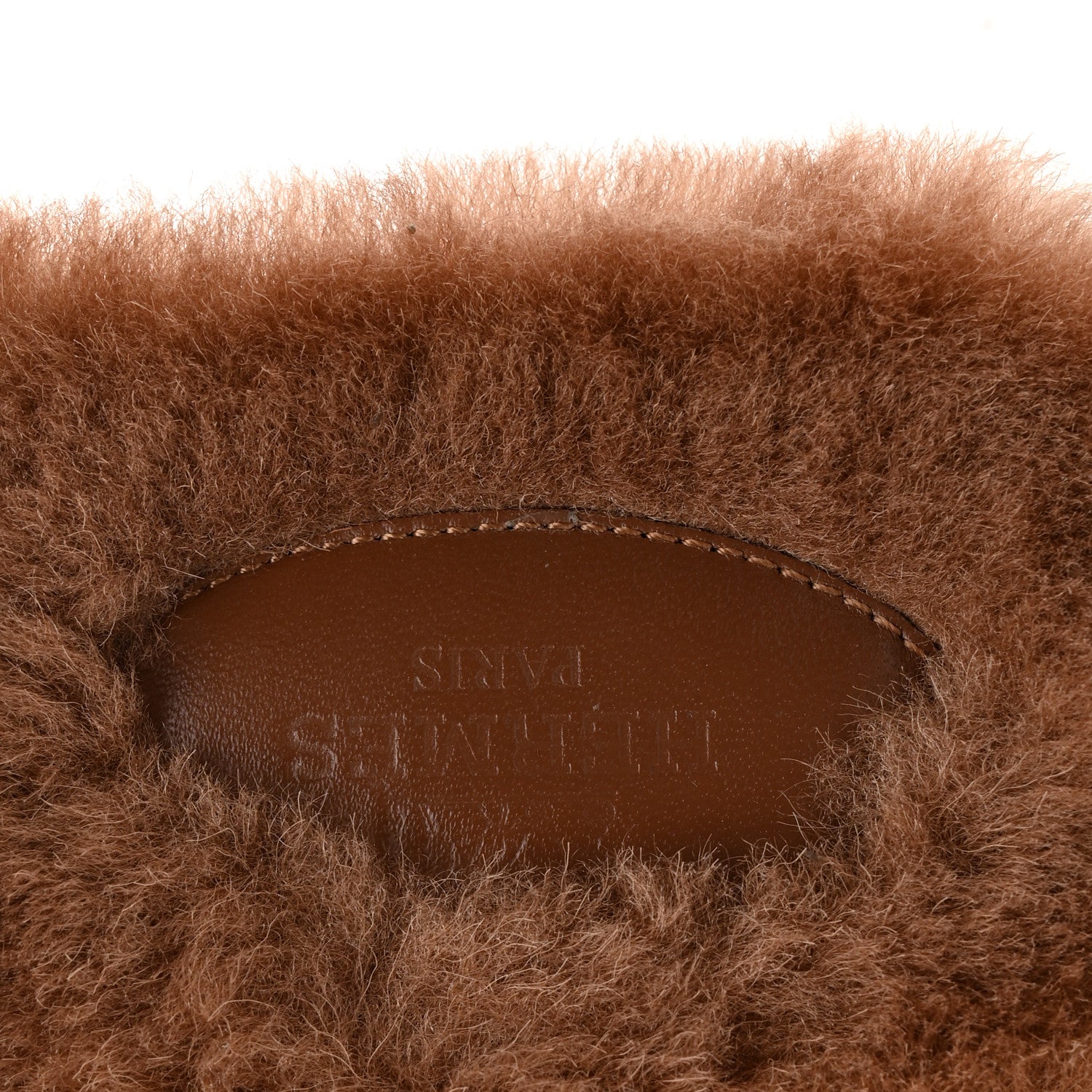 Hermes Woolskin Oran Sandals 40 Naturel 8 of 9
