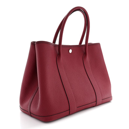 Hermes Garden Party 36 MM Rouge Grenat 3 of 11