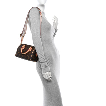 Louis Vuitton Monogram Speedy Bandouliere 20 Beige 3 of 9