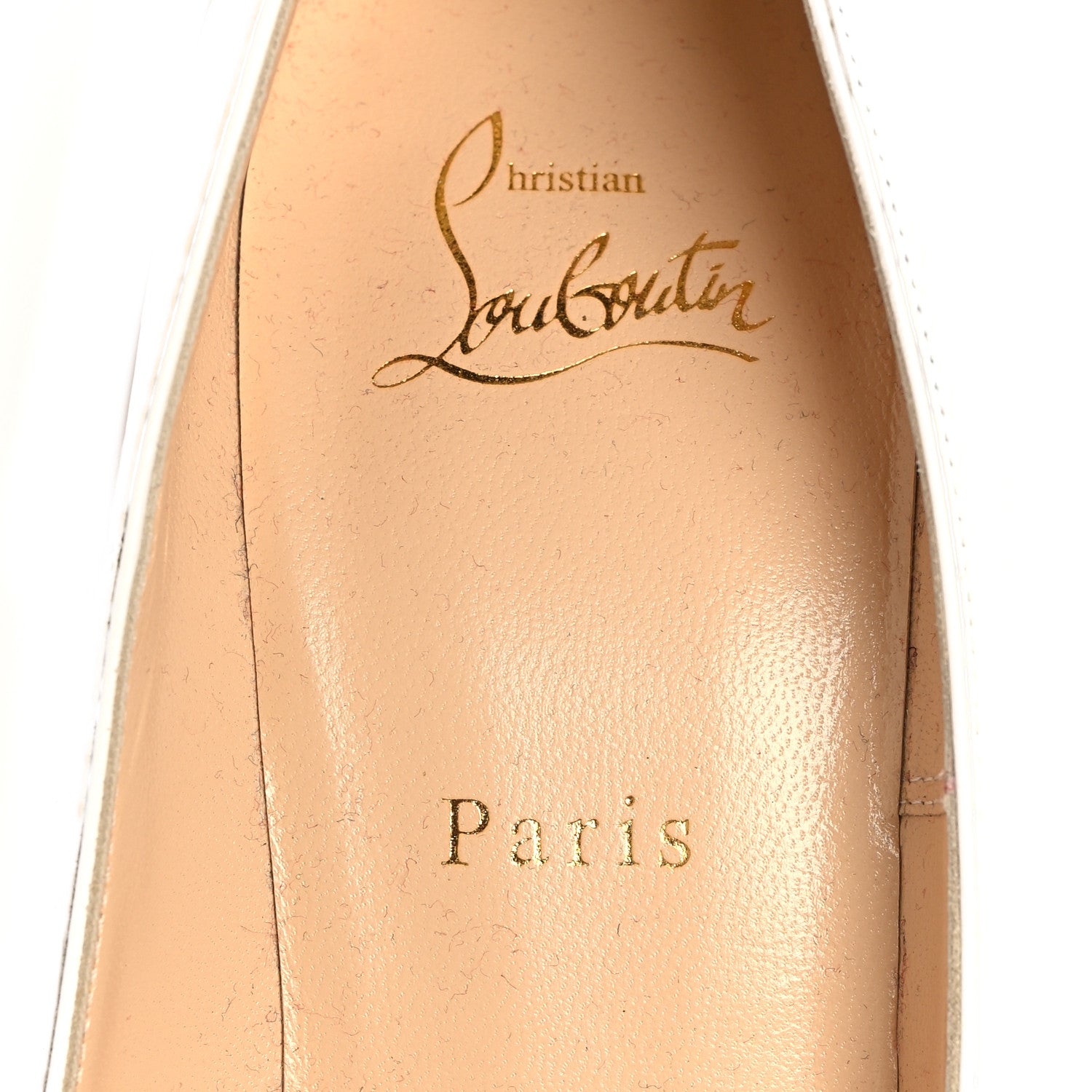 Christian Louboutin Calfskin Zarli So Kate 120 Pumps 39 White 7 of 7