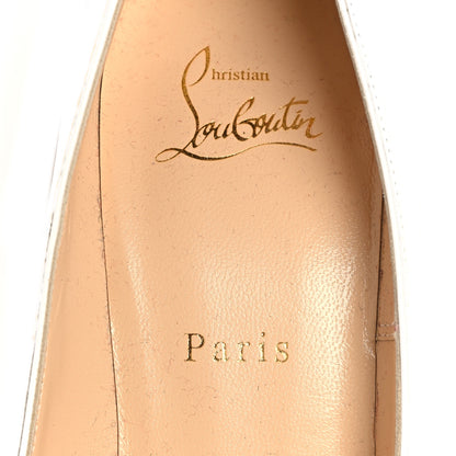 Christian Louboutin Calfskin Zarli So Kate 120 Pumps 39 White 7 of 7