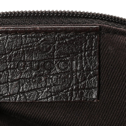 Gucci Monogram Web Jackie O Hobo Dark Brown 6 of 11