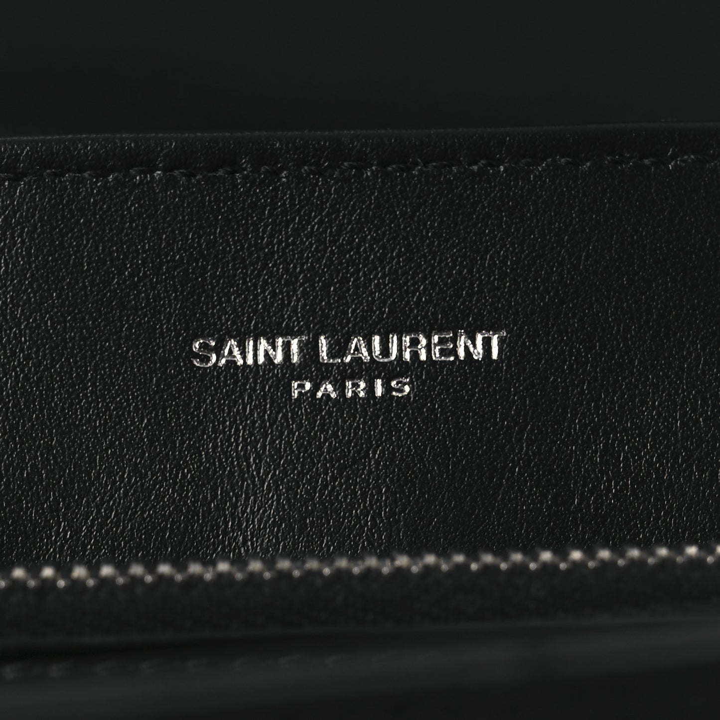 Calfskin Y Quilted Monogram Medium Loulou Chain Satchel Black