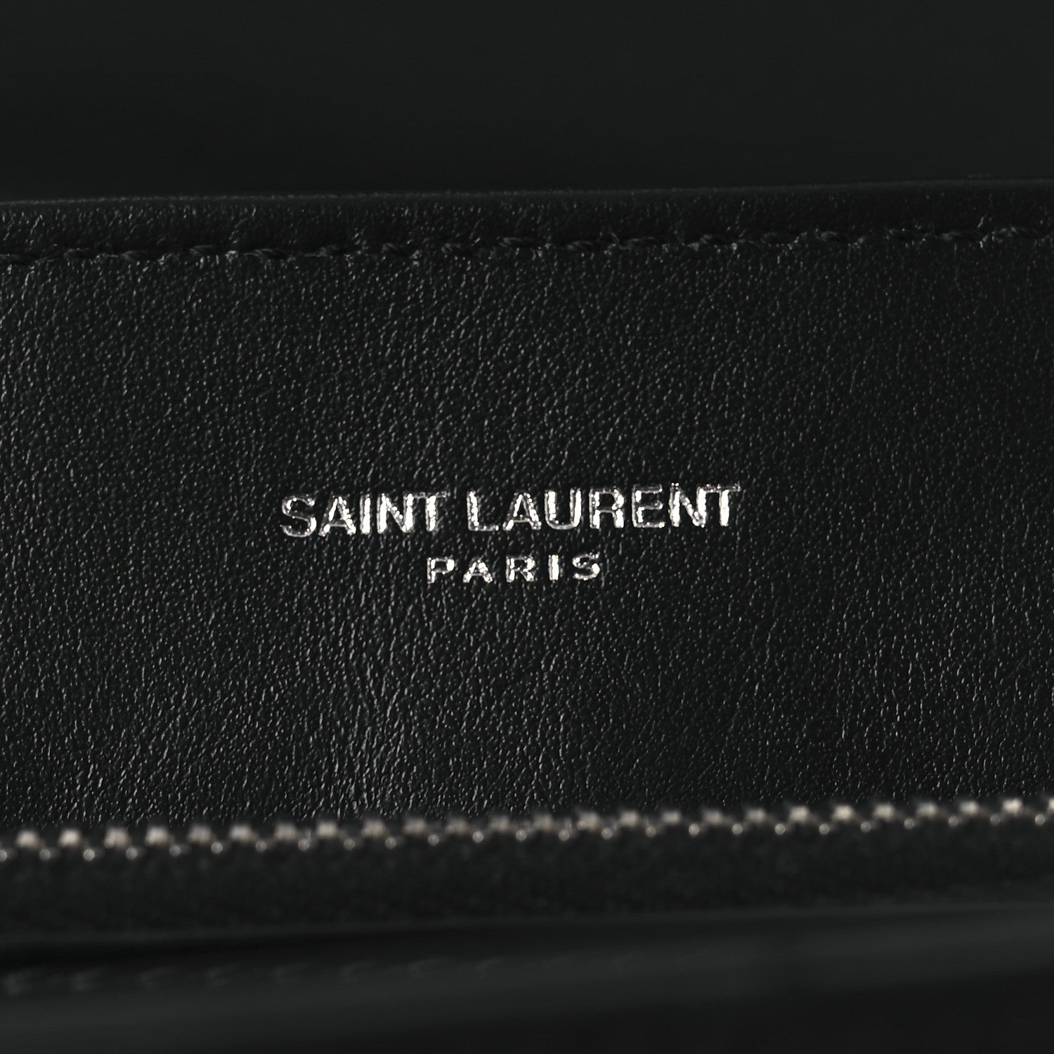 Saint Laurent Calfskin Y Quilted Monogram Medium Loulou Chain Satchel Black 7 of 12