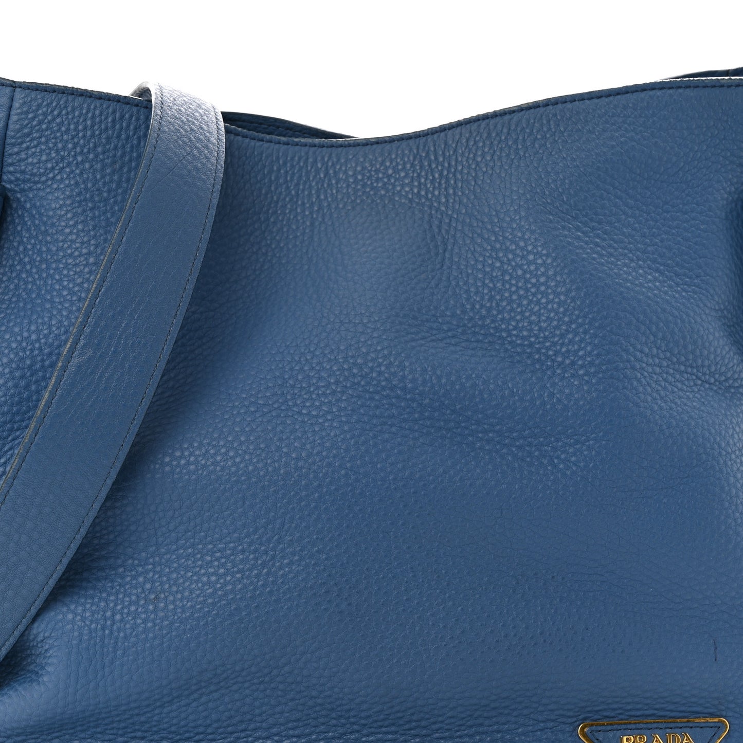 Vitello Daino Double Pocket Hobo Cobalto