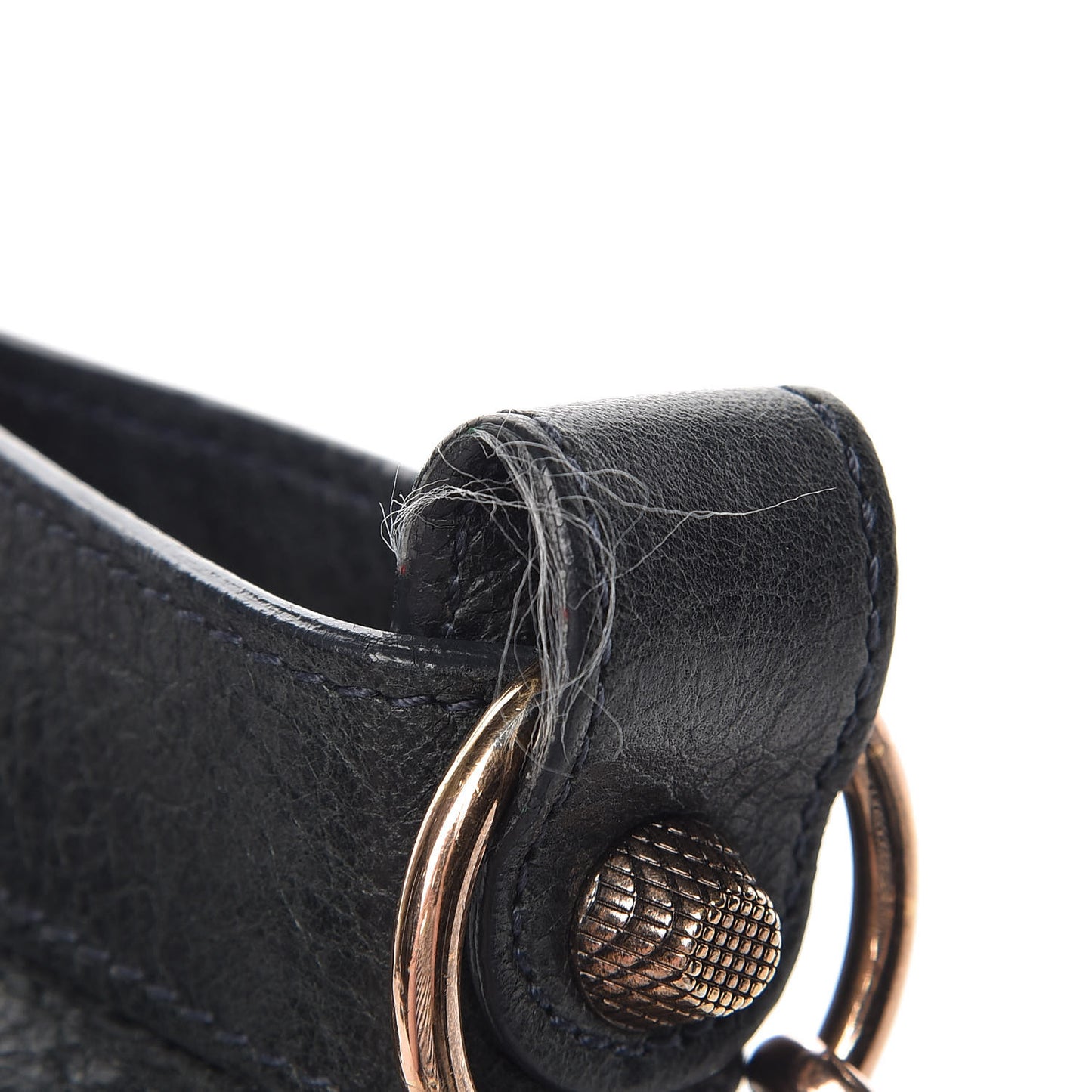Agneau Giant 12 Rose Gold Hardware First Anthracite