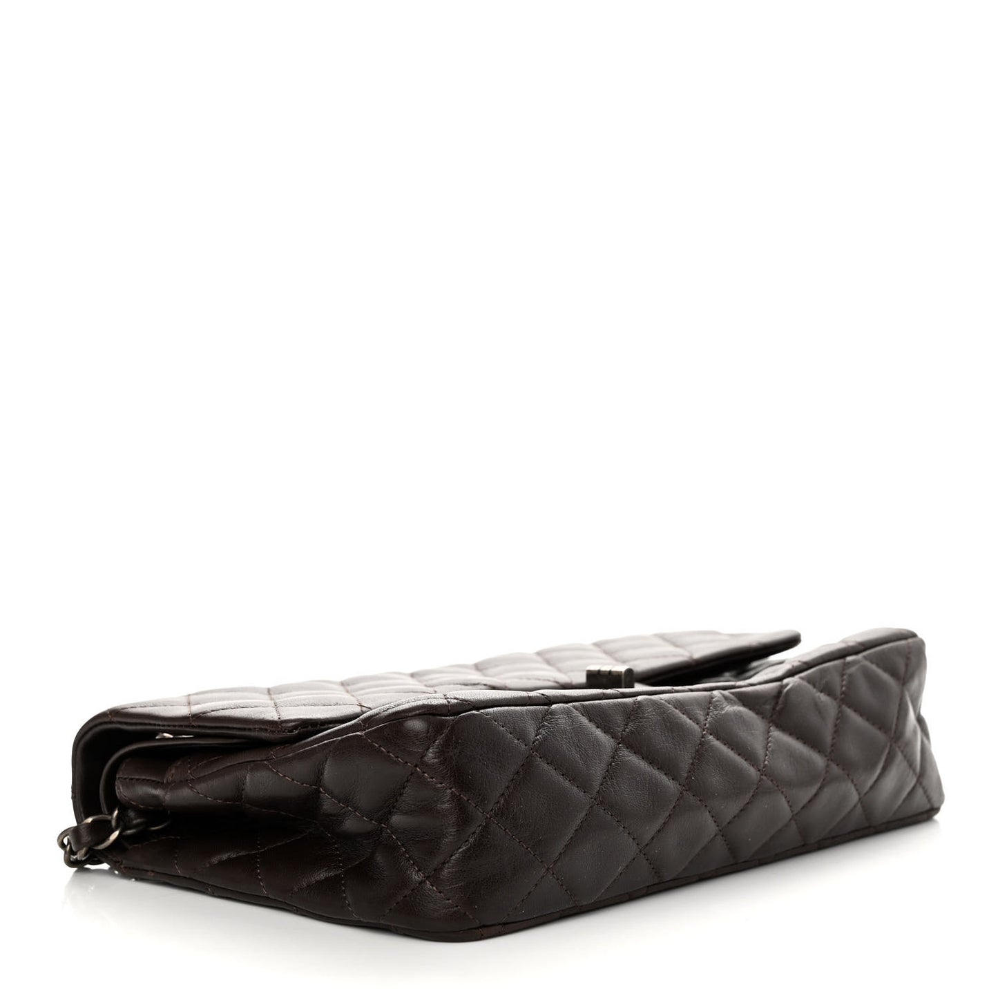 Goatskin Quilted 2.55 Reissue 225 Flap Dark Brown