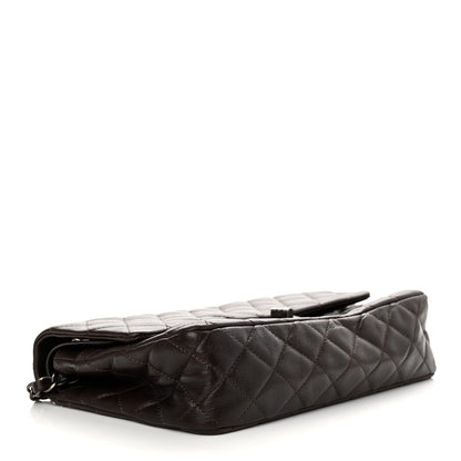 Chanel Goatskin Quilted 2.55 Reissue 225 Flap Dark Brown 4 of 14