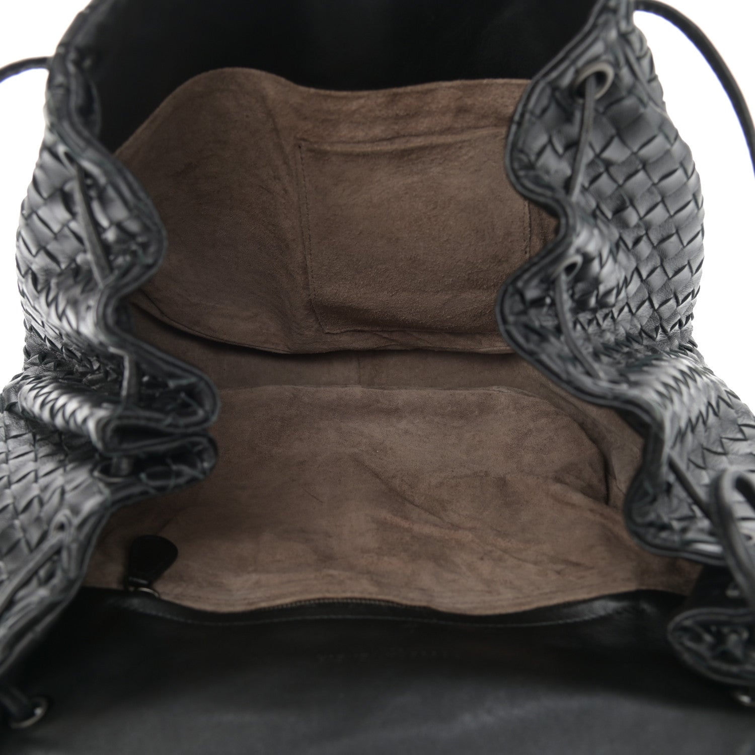Bottega Veneta Nappa Intrecciato Messenger Bag Black 4 of 9