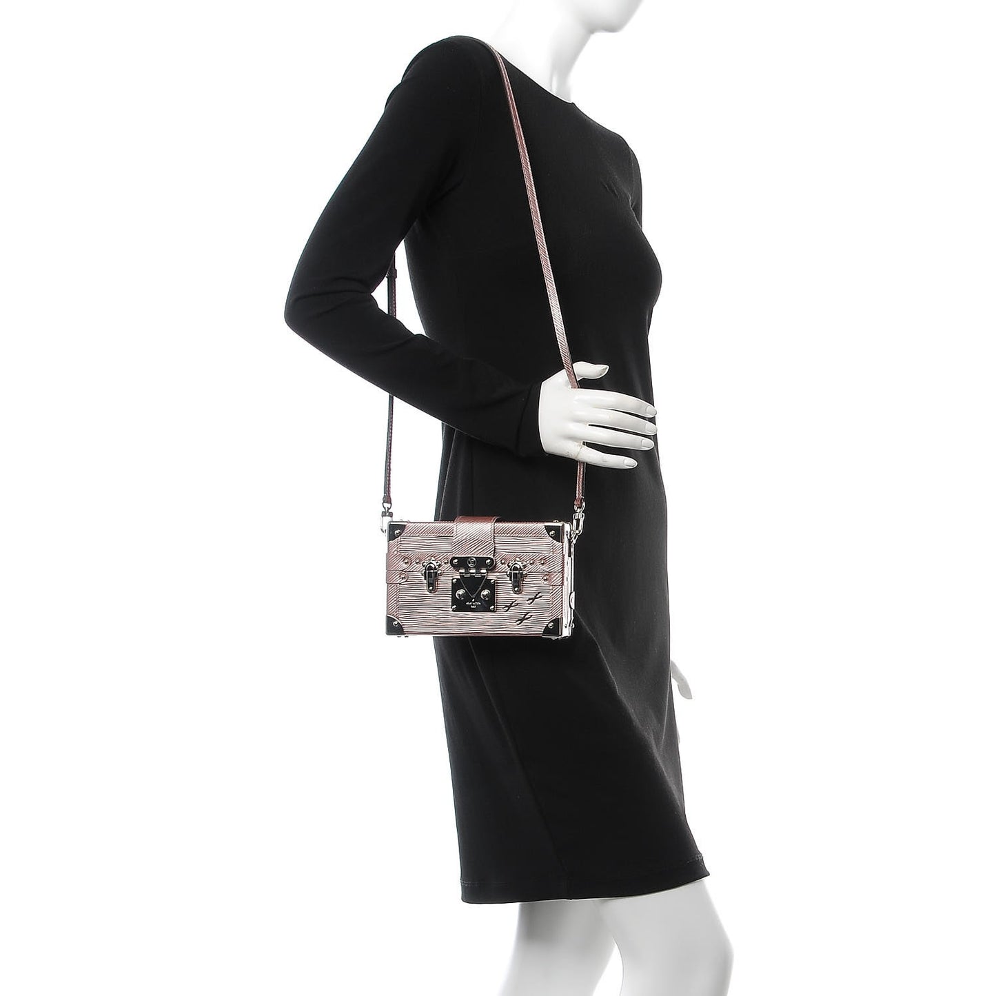 Epi Petite Malle Rose Gold
