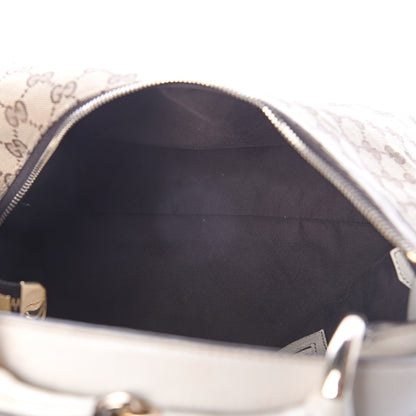 Gucci Monogram Medium Horsebit Chain Hobo Off White 4 of 8