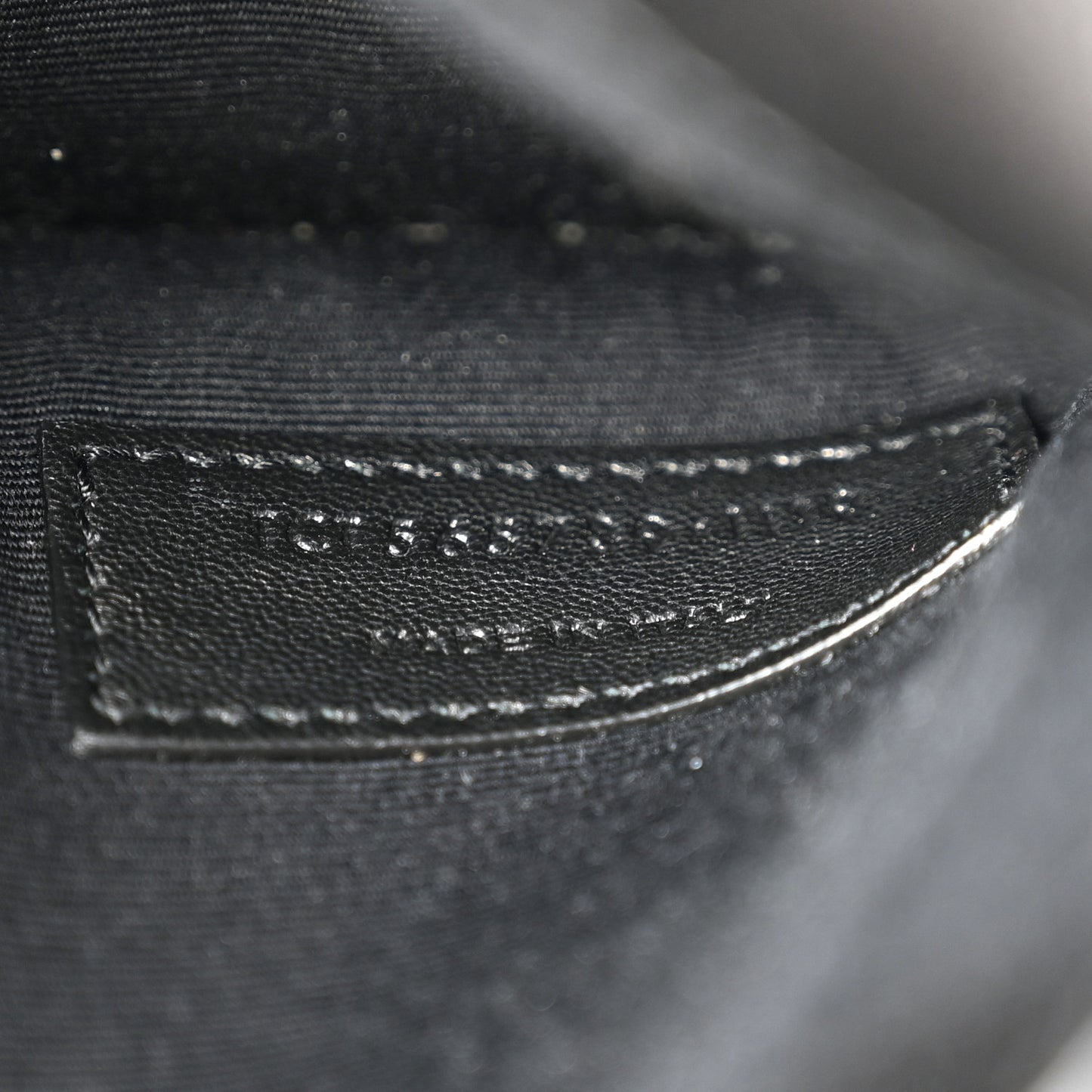 Grain De Poudre Uptown Pouch Black
