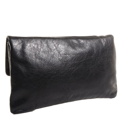 Balenciaga Agneau Classic Hardware Envelope Clutch Black 3 of 10