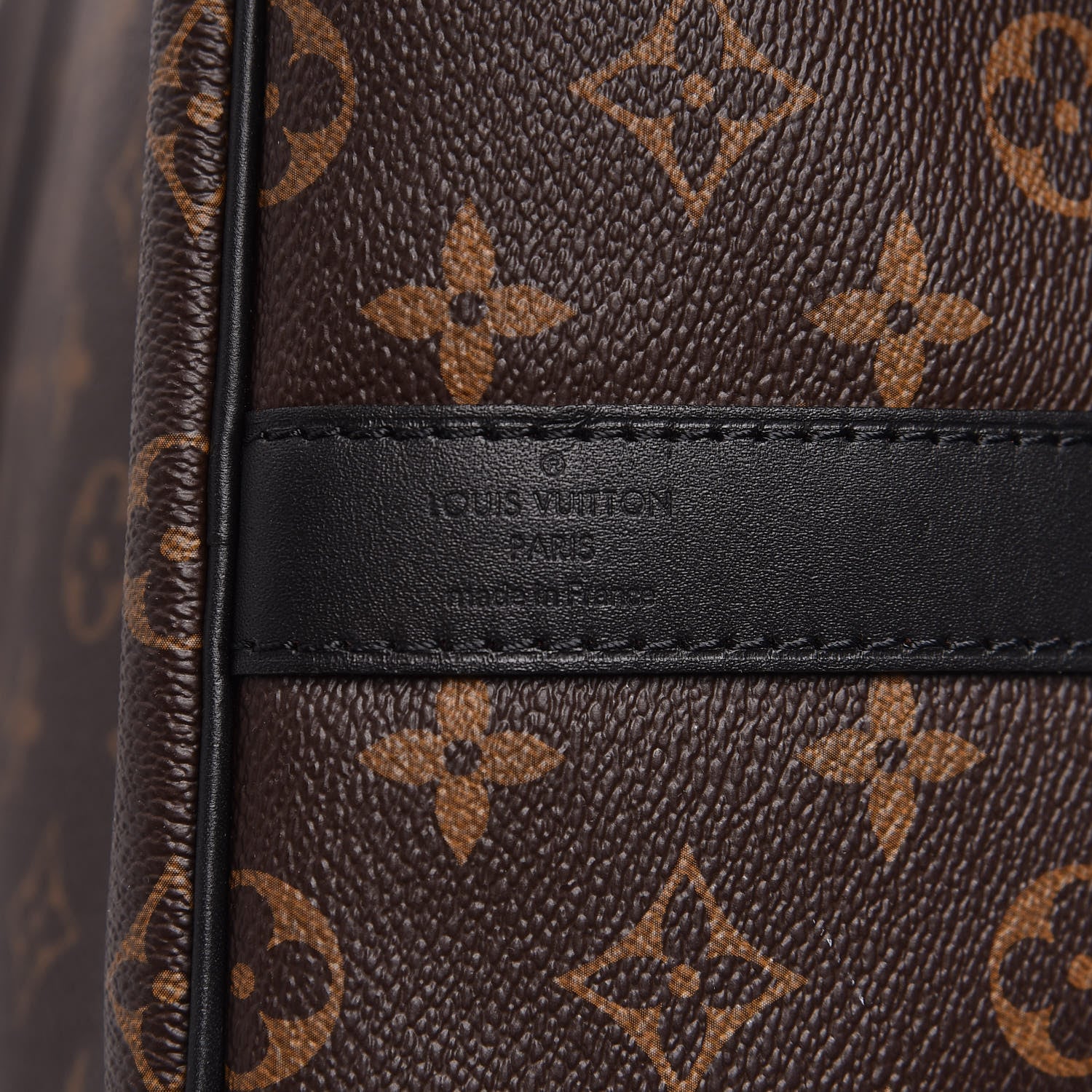 Louis Vuitton Monogram Macassar Keepall Bandouliere 55 6 of 13