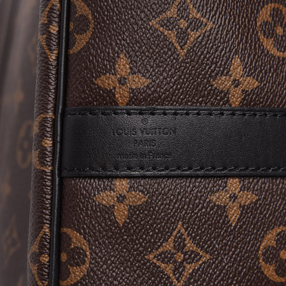 Louis Vuitton Monogram Macassar Keepall Bandouliere 55 6 of 13