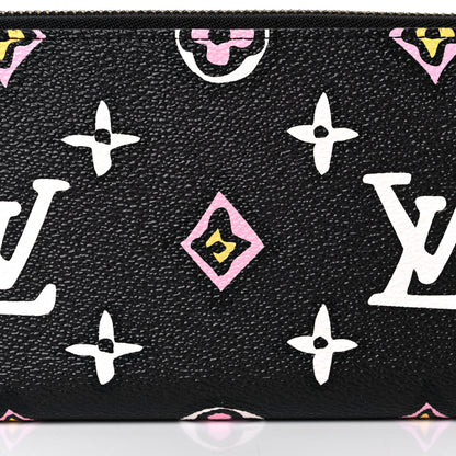 Louis Vuitton Monogram Giant Wild At Heart Zippy Wallet Black 7 of 9