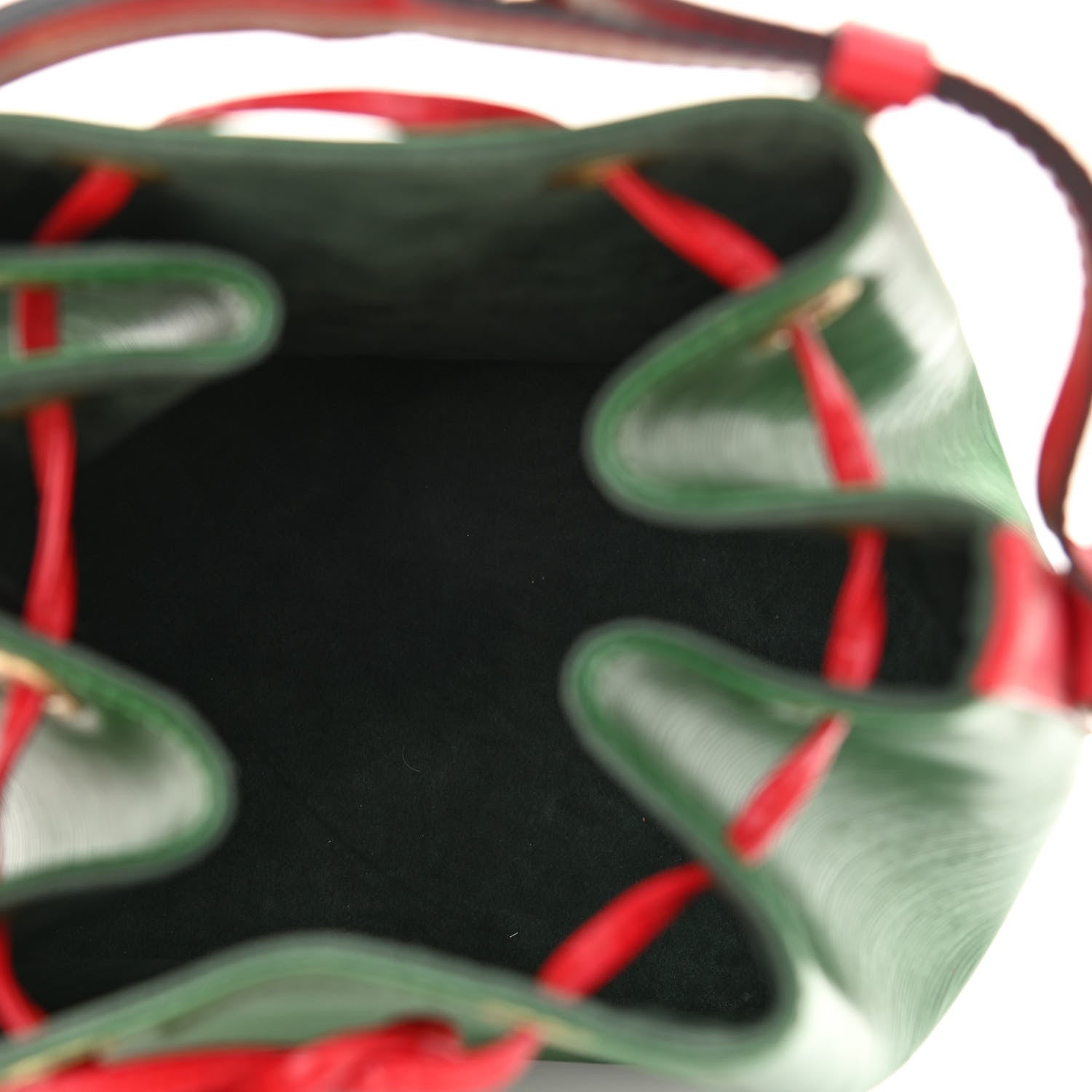 Louis Vuitton Epi Petit Bi-Color Noe Borneo Castillan Red 5 of 9