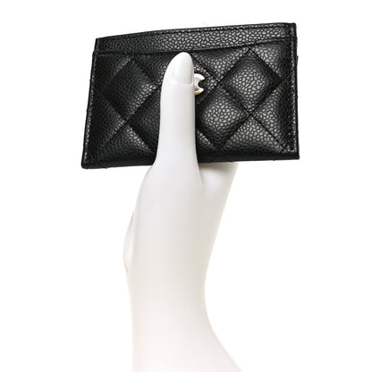 Chanel Caviar Quilted Card Holder Black 2 of 9