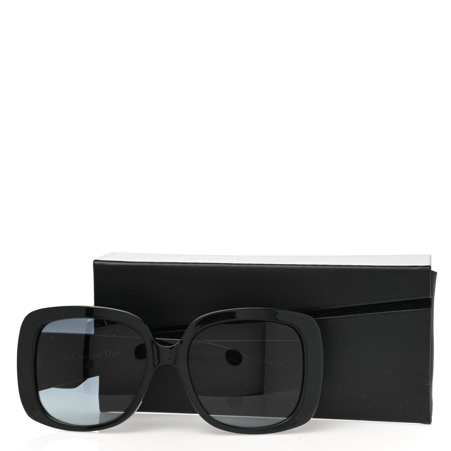 Christian Dior Cannage Dior Lady Lady 1 Sunglasses Black Blue 9 of 9